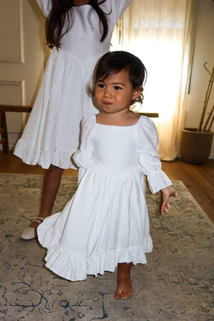Ashley Dress | White Love
