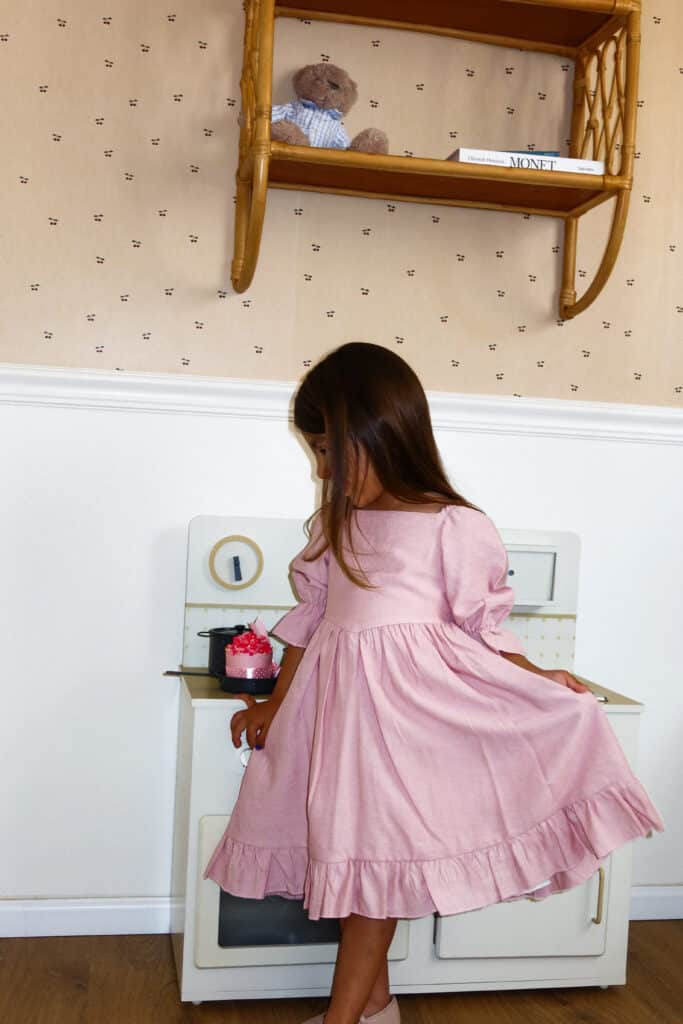Ashley Dress | Romantic Pink